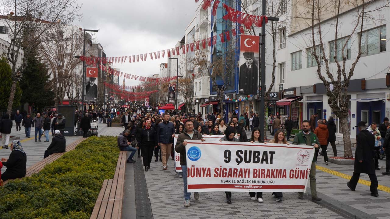 Dumansız Bir Uşak İçin Güç Birliği, İl Sağlık ve Yeşilay Yan Yana