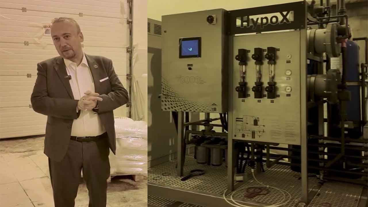 Uşak Belediyesi'nden Tasarruf Hamlesi Klor Üretim Tesisi Devrede