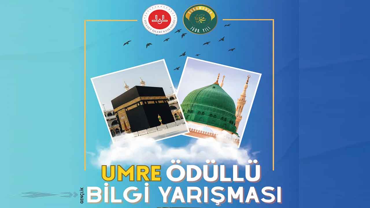 Uşaklı Gençlere Umre Müjdesi! Bilgi Yarışmasıyla Hem Umre Hem Nakit Ödül Kazanma Fırsatı