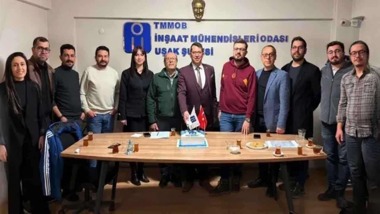 Seçimler Tamamlandı Görevler Belirlendi Uşak İnşaat Mühendisleri Yeni Yönetimiyle Yola Çıktı