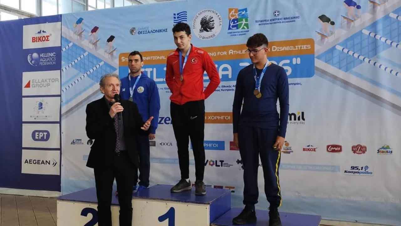 Uşaklı Eymen Özdemir Yunanistan’da Zirveye Damga Vurdu