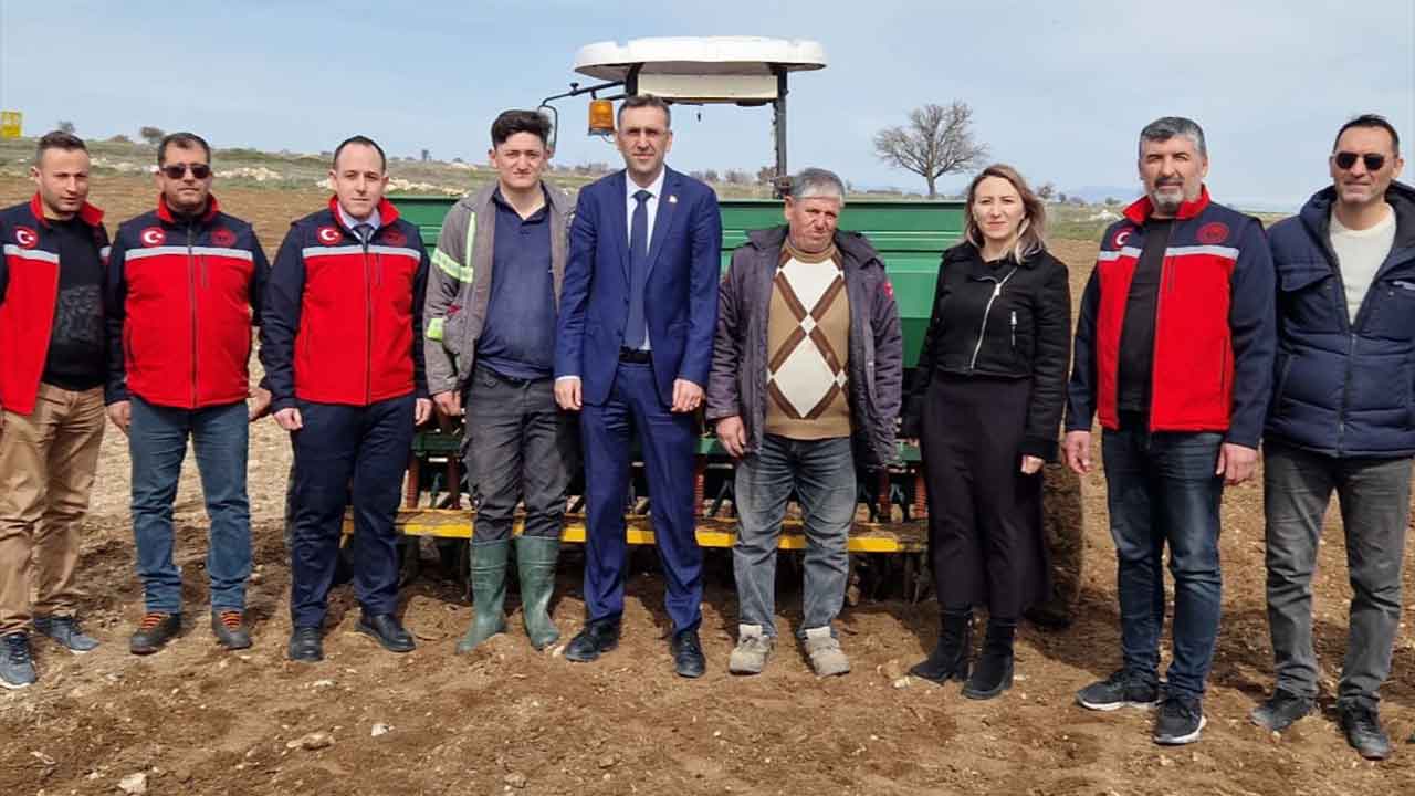 Uşak’ta  Yazlık Çörekotu Ekimi Başladı