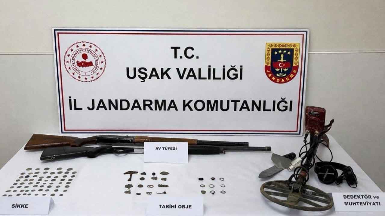 Uşak’ta Kısa Yoldan Zenginlik Hayali Jandarma Radarına Takıldı
