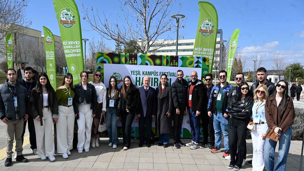 Sıfır Atık ve Geri Dönüşüm Mesajı Çevre Tırı Uşak Üniversitesinde
