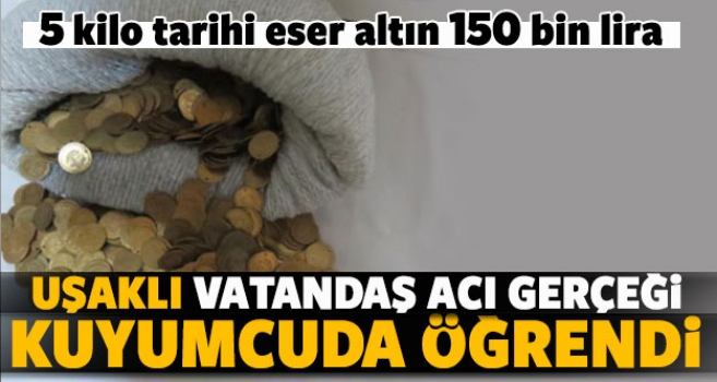 Uşak'ta altın dolandırıcılığı iddiası