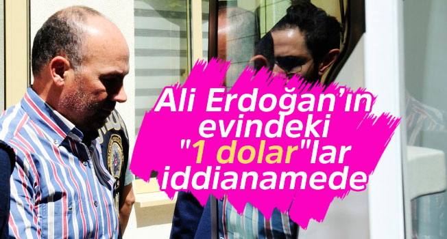 Ali Erdoğan'ın evindeki "1 dolar"lar iddianamede