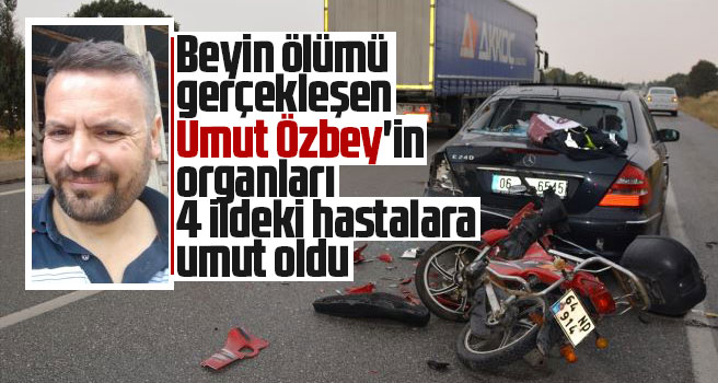 Umut Özbey'in organları bağışlandı