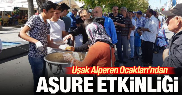 Uşak Alperen Ocakları’ndan aşure etkinliği