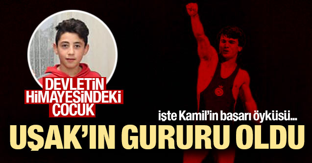 Devletin himayesindeki çocuk Uşak’ın gururu oldu