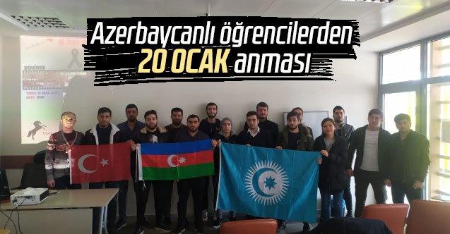 Uşak'ta “Azerbaycan Kahramanlık Destanı 20 Ocak 1990” semineri