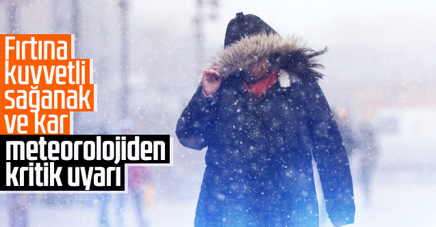 Meteoroloji Uyardı! Soğuk ve yağışlı hava geliyor
