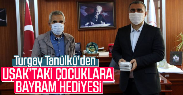 Turgay Tanülkü'den çocuklara bayram hediyesi