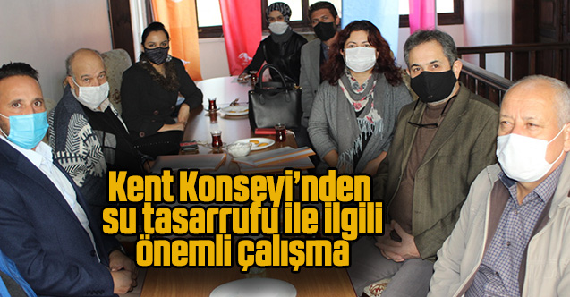Kent Konseyi’nden su tasarrufu ile ilgili önemli çalışma
