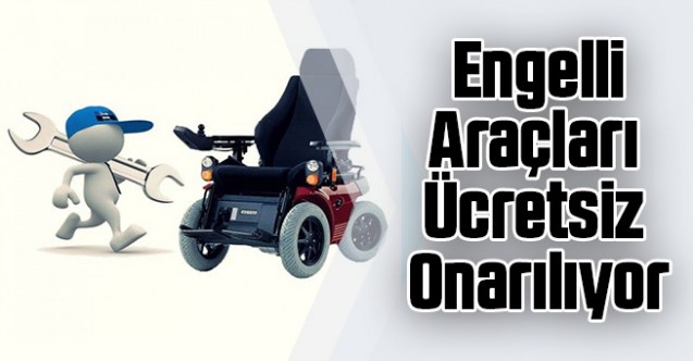 Uşak Belediyesi engelli araçları ücretsiz onarıyor