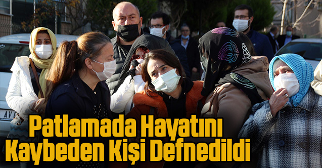 Uşak'taki doğal gaz patlamasında hayatını kaybeden kişinin cenazesi defnedildi