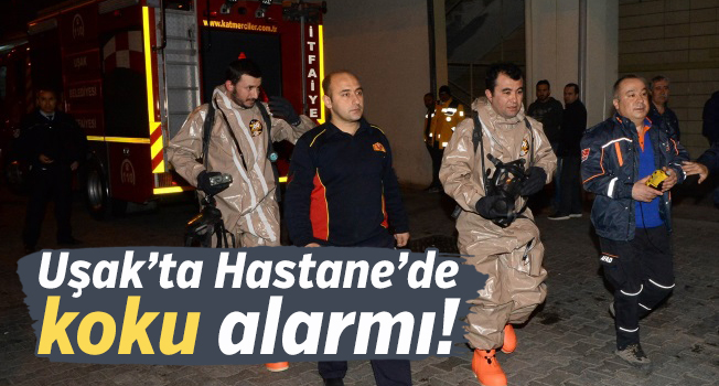 Uşak'ta Hastanede "koku" alarmı