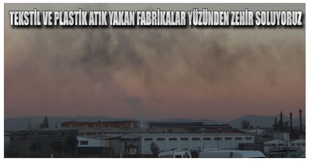 Dışarıda pandemiden içeride kirli havadan nefes alamıyorlar