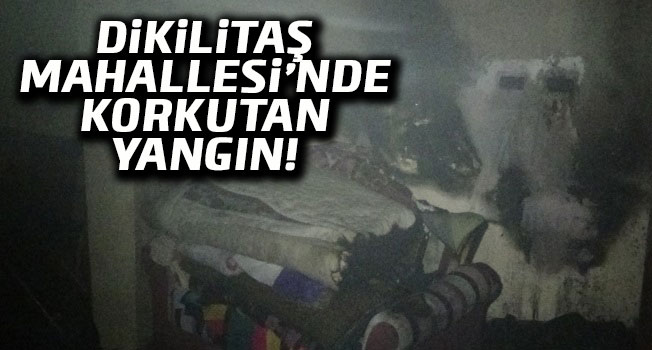 Uşak’ta Ev Yangını