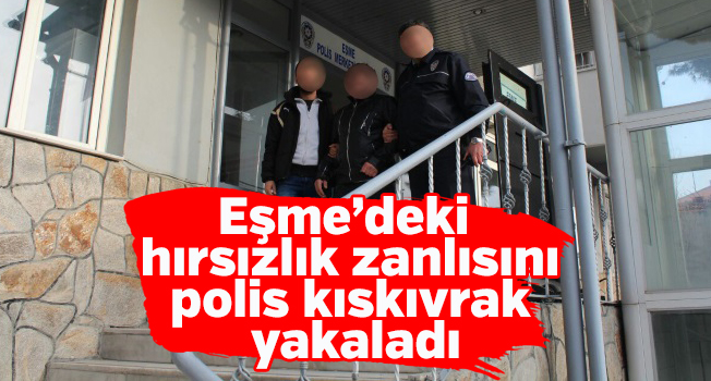 Eşme’de çelik kasa hırsızlığı