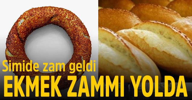 Uşak’ta simide zam geldi ekmek zammı yolda
