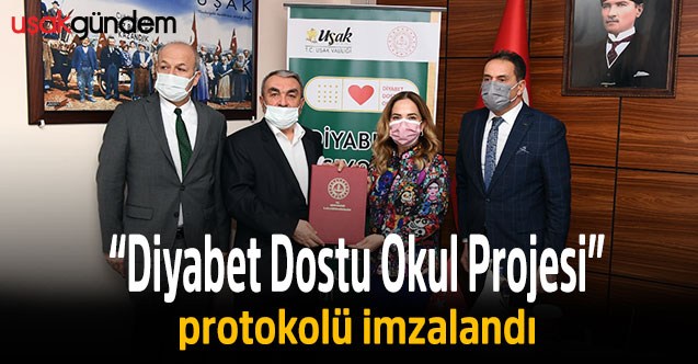 Uşak’ta “Diyabet Dostu Okul Projesi” protokolü imzalandı