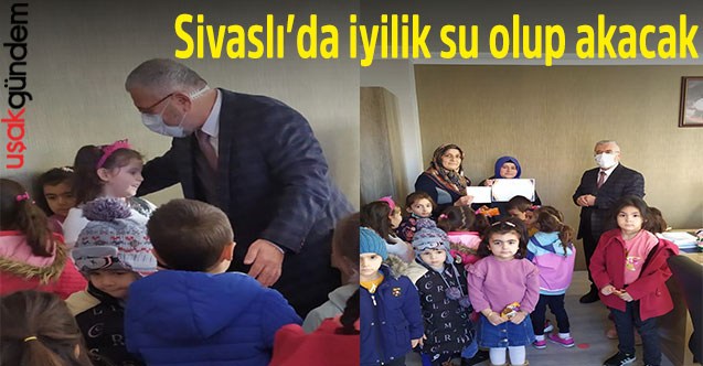 Sivaslı’da iyilik su olup akacak