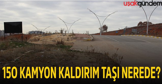 150 kamyon kaldırım taşı nerede?