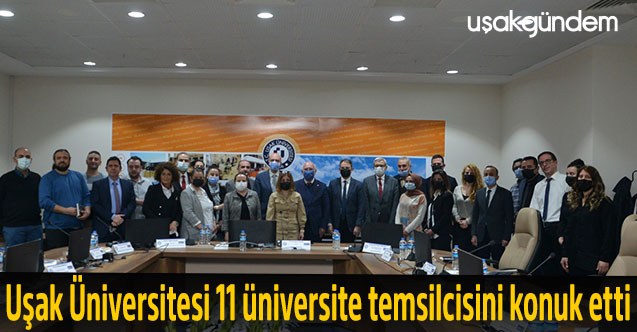 Uşak Üniversitesi 11 üniversite temsilcisini konuk etti