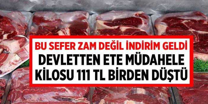 Bu sefer zam değil İNDİRİM var! Kırmızı et kuşbaşı kıyma fiyatlarına 111 TL'lik dev UCUZLUK poşetini kapan koşsun
