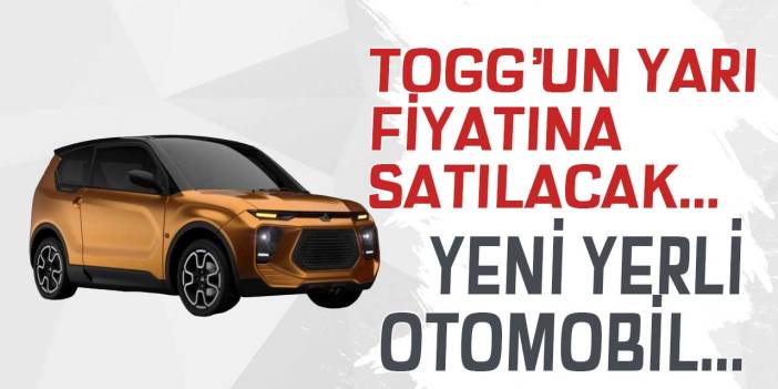 Yeni yerli otomobilin ilk görüntüleri paylaşıldı! TOGG'un yarı fiyatına peynir ekmek gibi kapış kapış satılacak