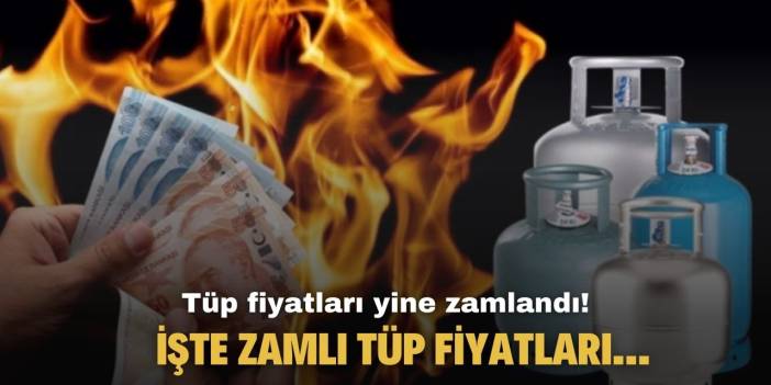 Uşak'ta tüp fiyatlarına zam geldi! İşte zamlı büyük mutfak, küçük piknik tüpü fiyatları listesi