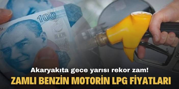 Uşak ve 81 ilde akaryakıta okkalı zam! Benzin motorin LPG hepsi zamlandı işte zamlı fiyat tarifesi