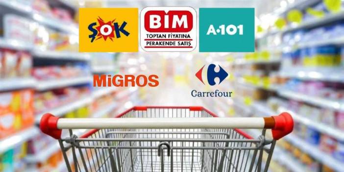 A101 ŞOK Carrefour BİM Migros! Zincir marketlere yasak kararı artık satamayacaklar...