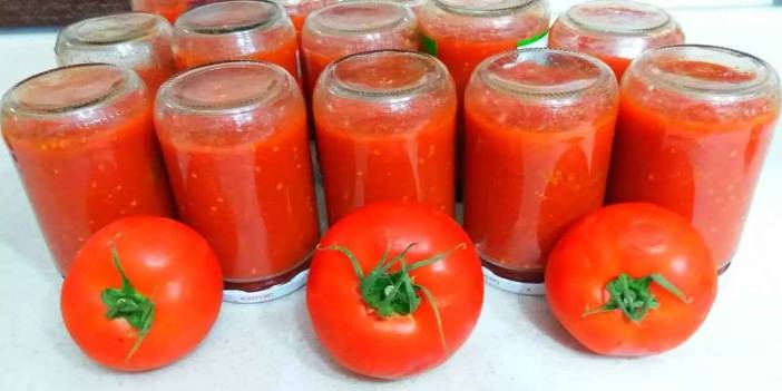 Domates konservesi yapanlar aşçılar püf noktaları açıkladı! İçine bunu ekleyin hem tadı hem dayanma süresi artsın
