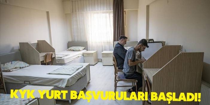 KYK yurt başvuruları başladı! Bakan Osman Aşkın Bak açıkladı