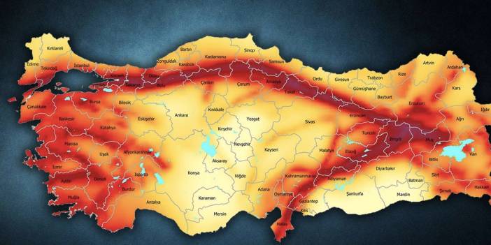 Yeni deprem raporu açıklandı! 7 ve üzeri büyüklükte deprem beklenen 7 il belirlendi!