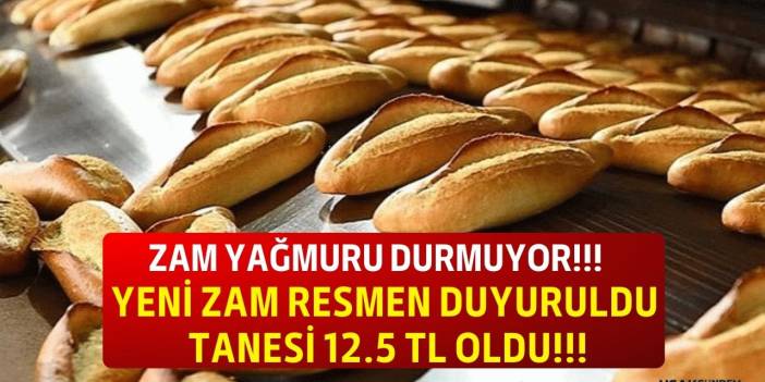1 Ekim'de zamlı satılacak! Simit poğaça ve ekmek fiyatlarına yeni ZAM tanesi 12.5 TL oldu