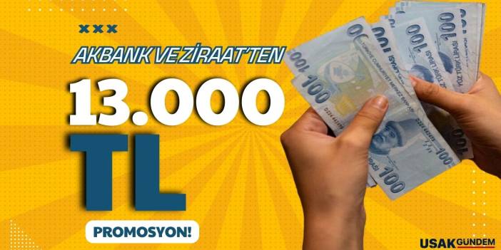 Akbank ve Ziraat Bankası imzayı çaktı 13.000 + 3.600 TL şartsız şurtsuz maaş promosyonu resmen AÇIKLANDI!