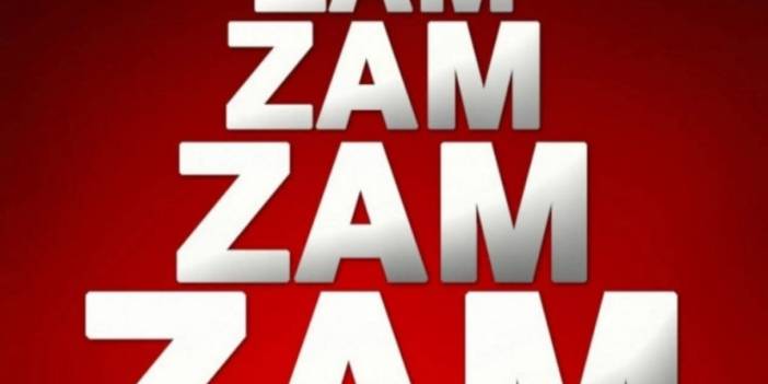 Sabah erken saatlerde 81 ilde sessizce REKOR ZAM yapıldı! 94 TL birden zamlandı