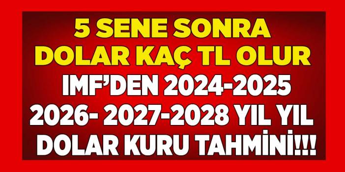 Selçuk Geçer solda sıfır kaldı! IMF öyle bir rakam açıkladı ki doları olanların etekleri zil çalacak