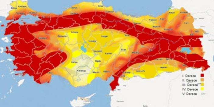Türkiye Deprem Risk Haritası değişiyor! İlk uyarı o bölgeye yapıldı!