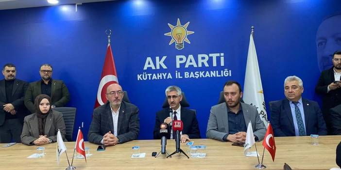Bakan Yardımcısı AK Parti Kütahya İl Başkanlığını ziyaret etti