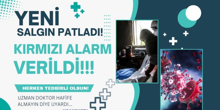 Yeni salgın SİNSİCE patladı! Doktorlar uyardı çok ACİL bunu yapmanız gerekiyor
