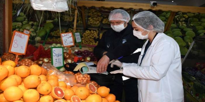 Aydın'da gıda denetimlerine takılan 37 işletmeye ceza kesildi