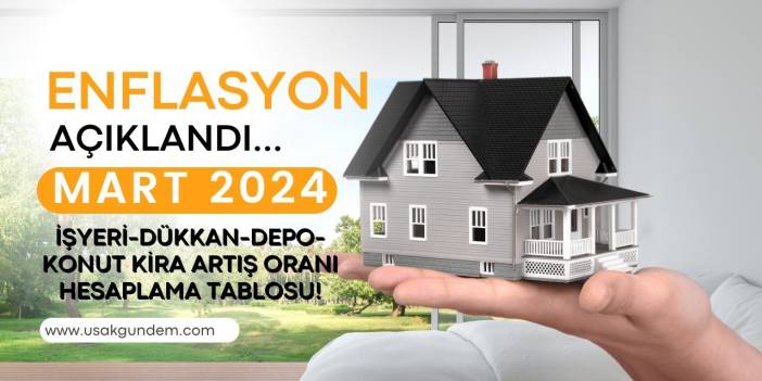 TÜİK TEFE TÜFE Şubat ayı enflasyonu Mart 2024 kira artışı resmi zam oranı açıklandı!