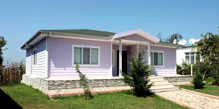 2+1 müstakil ev 49.900 TL! Devlet yardımıyla prefabrik ev yapımı!