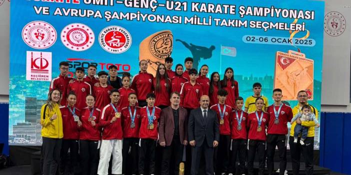 Uşak Karate Özlem Spor Kulübü en fazla madalya kazanan kulüp oldu